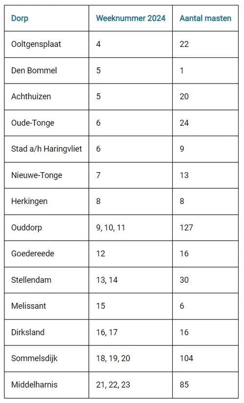 vervanging lantaarnpalen go