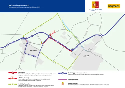 werkzaamheden n215 melissant 10 28 mei