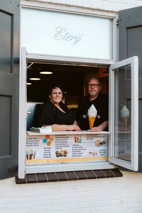 Eigenaren Chris en Gabrielle Mierop