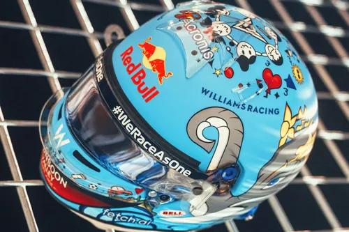 helmet of alex albon williams 1