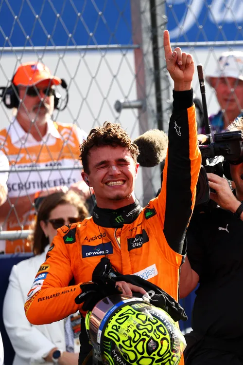 Lando Norris wins for the first time ever at the 2024 Miami Grand Prix