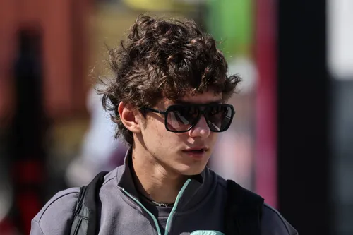 Antonelli on Thursday at the Japanese Grand Prix&nbsp;