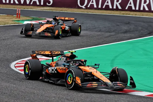 Norris heads Piastri at the Japanese Grand Prix