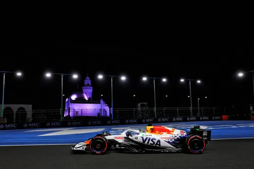 Hadjar earned his fifth point of th 205 season after his P10 at the Saudi Arabian Grand Prix