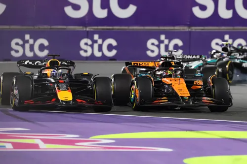 Verstappen's five-second penalty at the Saudi Arabian Grand Prix meant he could not fight back and take his second win in 2025