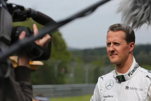 Schumacher in 2013 at the&nbsp;Nürburgring