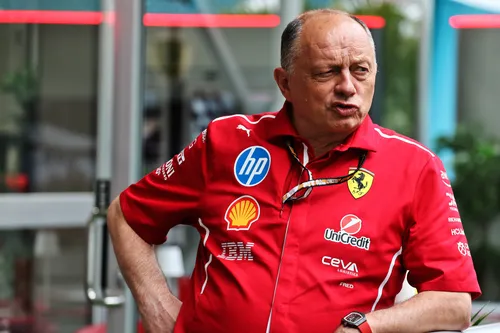 Vasseur has led the Ferrari team since 2023