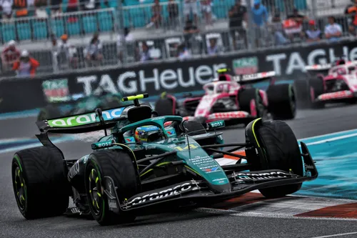 Formel 1 Weltmeisterschaft 2025, Runde 6, Großer Preis von Miami, Miami International Autodrome, Miami, USA, Samstag, 3. Mai 2025 - Fernando Alonso (ESP) Aston Martin F1 Team.
