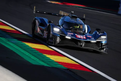 Schumacher took P3 in Spa after a late race push