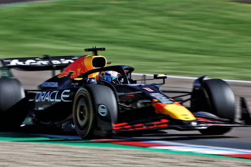Max Verstappen in Imola