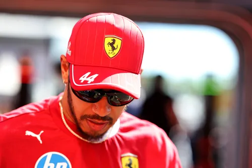 Lewis Hamilton in Imola