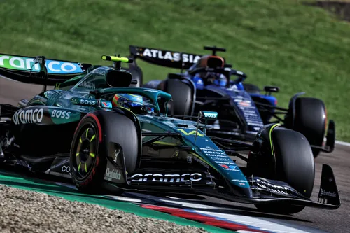 Formula 1 World Championship 2025, Round 7, Emilia Romagna Grand Prix, Autodromo Enzo e Dino Ferrari, Imola, Italy, Saturday 17 May 2025 - Fernando Alonso (ESP) Aston Martin F1 Team AMR25.