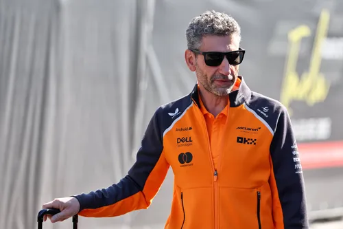 Andrea Stella, de teambaas van McLaren