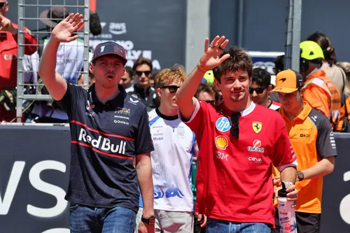 Max Verstappen, Charles Leclerc