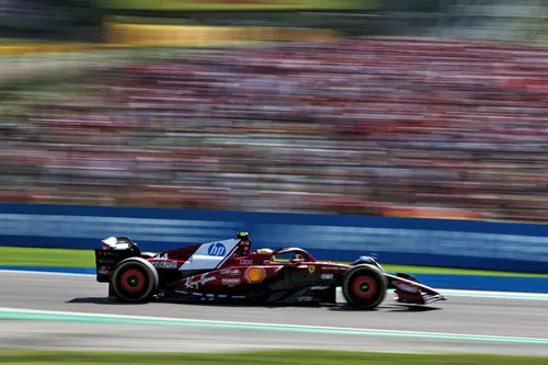 Formula 1 World Championship 2025, Round 7, Emilia Romagna Grand Prix, Autodromo Enzo e Dino Ferrari, Imola, Italy, Sunday 18 May 2025 - Lewis Hamilton (GBR) Ferrari SF-25.