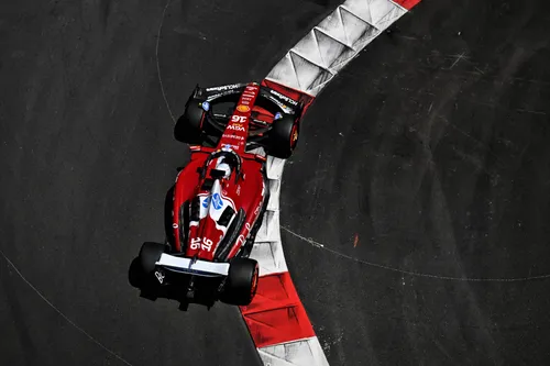 Charles Leclerc op de straten in Monte Carlo