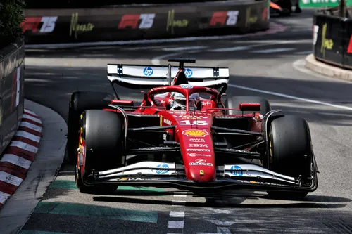 Charles Leclerc in Monaco