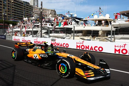 Norris after the race on Sunday&nbsp;