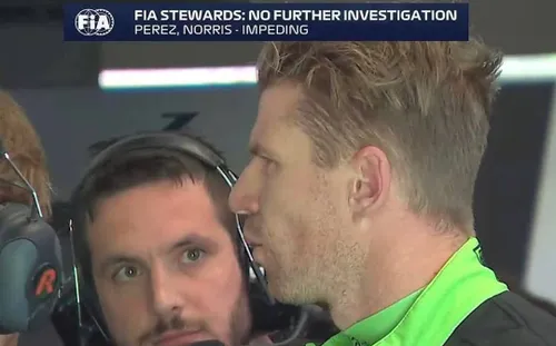 Sergio Perez not under investigation by FIA for impeding Lando Norris in Imola