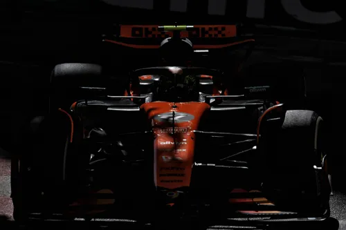 Lando Norris fuhr im McLaren MCL39 beim Großen Preis von Monaco zum Sieg.