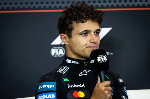 norris talking press conference