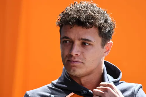 norris teleurgesteld