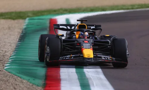 Max Verstappen in Imola