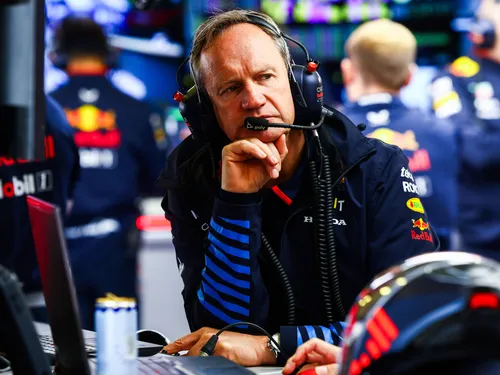 Paul Monaghan, de hoofdengineer van Red Bull Racing. Red Bull Contentpool.