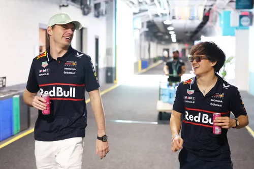 Max Verstappen, Yuki Tsunoda