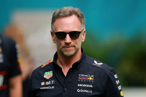 Christian Horner, teambaas van Red Bull Racing, in Miami