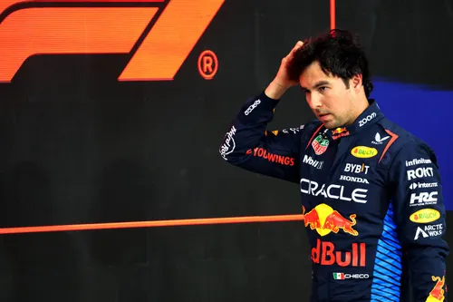 Sergio Perez na zijn laatste race voor Red Bull Racing