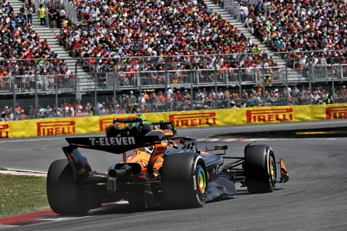 Oscar Piastri tijdens de Grand Prix van Canada