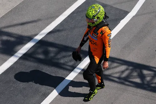 Lando Norris retired from the Canadian Grand Prix in the closing stages