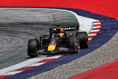 Max Verstappen in Oostenrijk