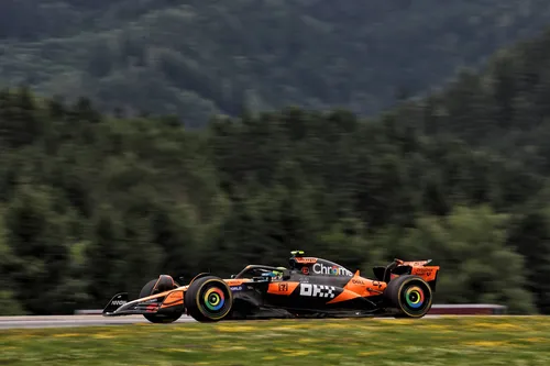Lando Norris in Oostenrijk