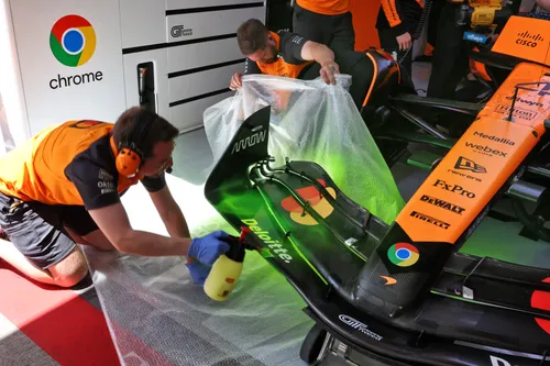 The new front wing used in Austria&nbsp;