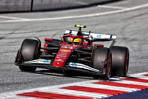 Lewis Hamilton in Oostenrijk