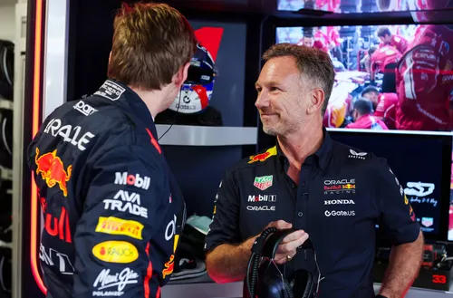 christian horner en max verstappen