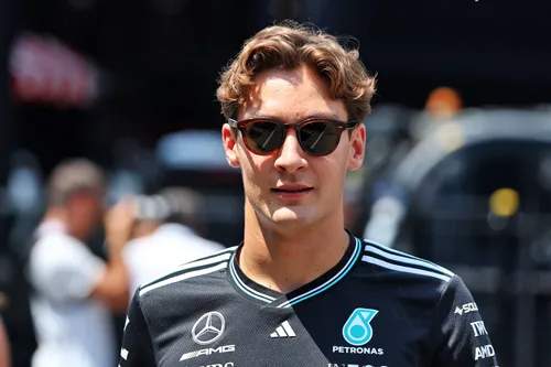 george russell in oostenrijk