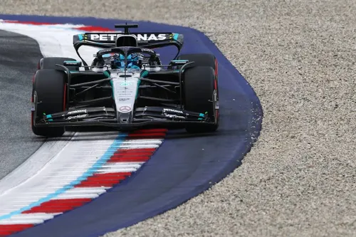 Russell tijdens FP1&nbsp;