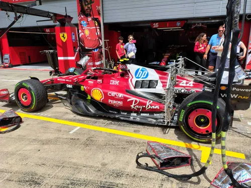 Ferrari revised floor edge and floor fences in Austria