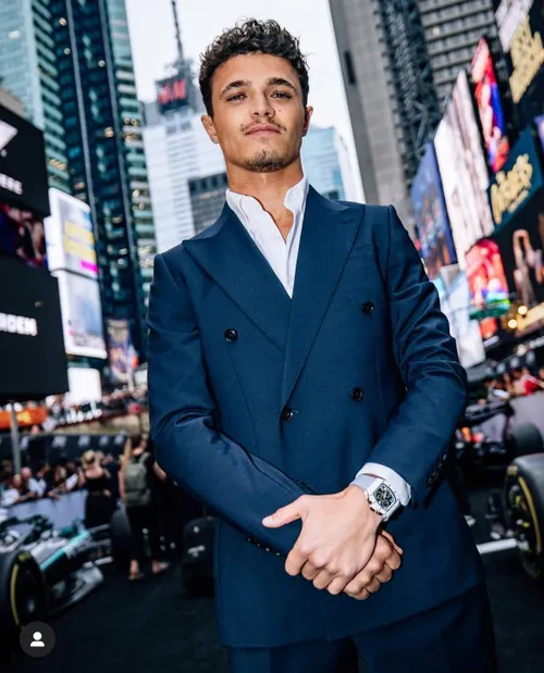 Lando Norris tijdens de première van F1: The Movie