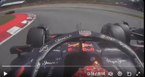 New footage from the onboard camera of Verstappen has got fans debating about the incident once more.