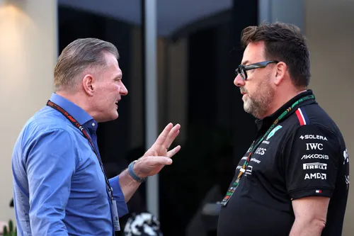 jos verstappen and gwen lagrue in discussion