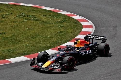 Max Verstappen während des FP2 des kanadischen Grand Prix