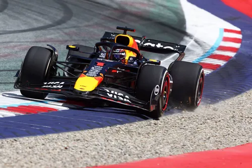 max verstappen tijdens vt3 in oostenrijk