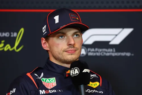 Max Verstappen Canada