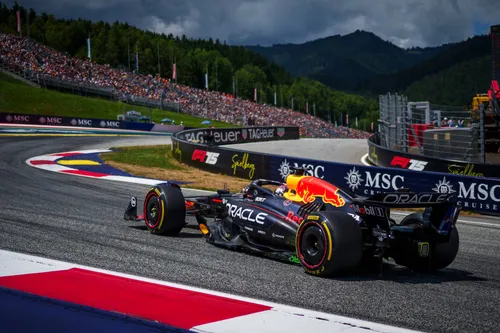Max Verstappen in Oostenrijk