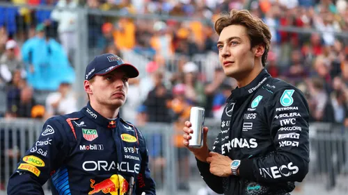 It was yet another flashpoint in the rivalry between Max Verstappen and George Russell after their collision at the Spanish Grand Prix.