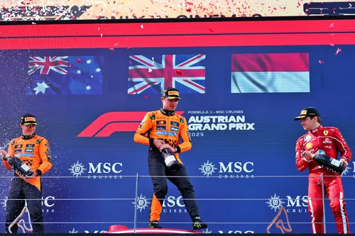 Both McLaren and Ferrari broke records in Austria